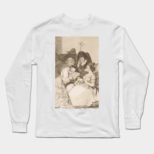 The Filiation by Francisco Goya Long Sleeve T-Shirt